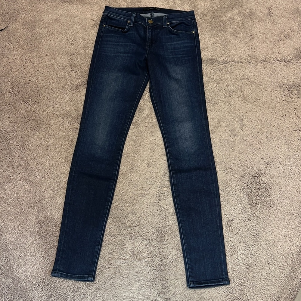 J Brand Super Skinny Dark Wash Jeggings Size 26